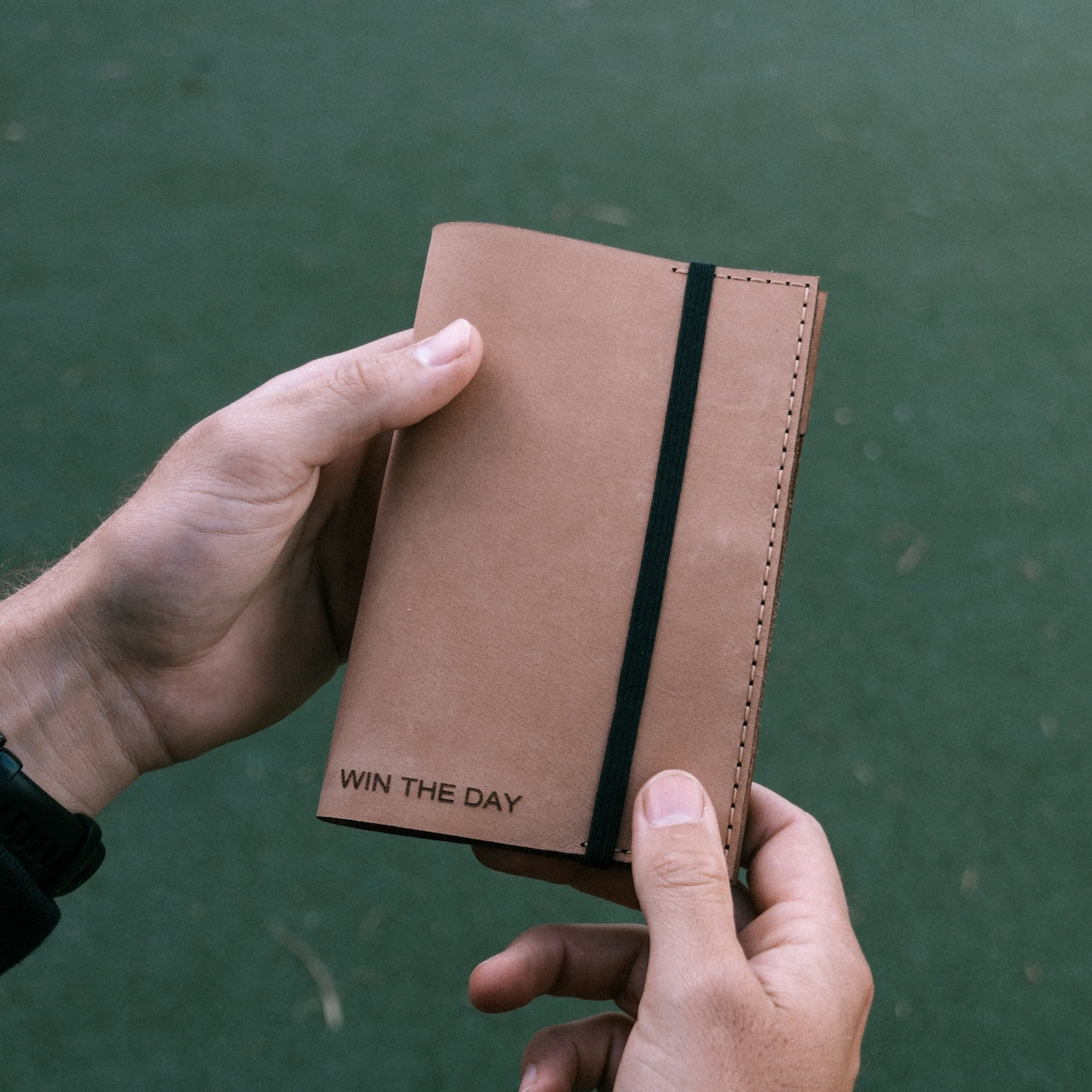 The Loyal Workshop X Win The Day Golf Leather Scorecard Holders