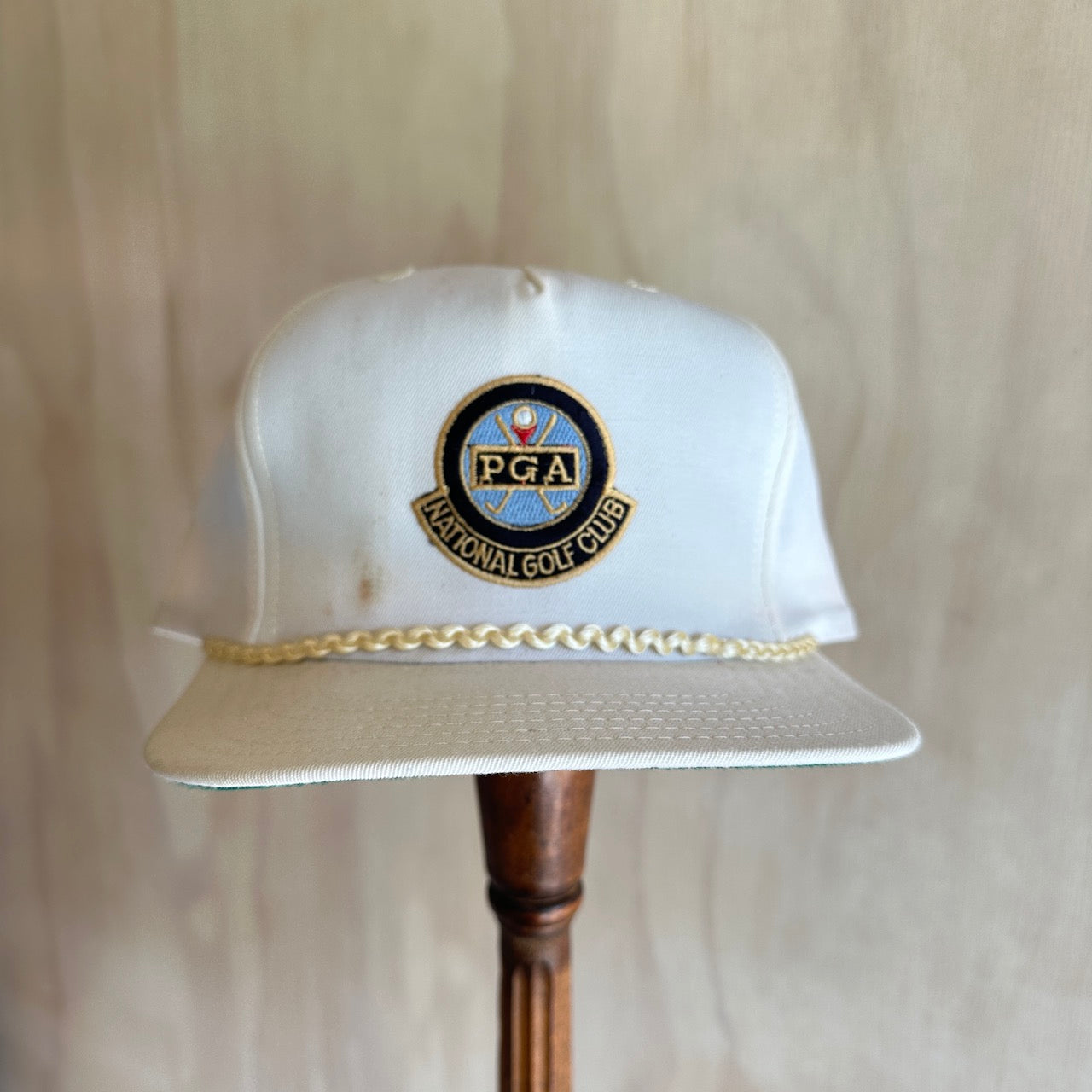 Vintage PGA National Rope Golf Snapback Hat