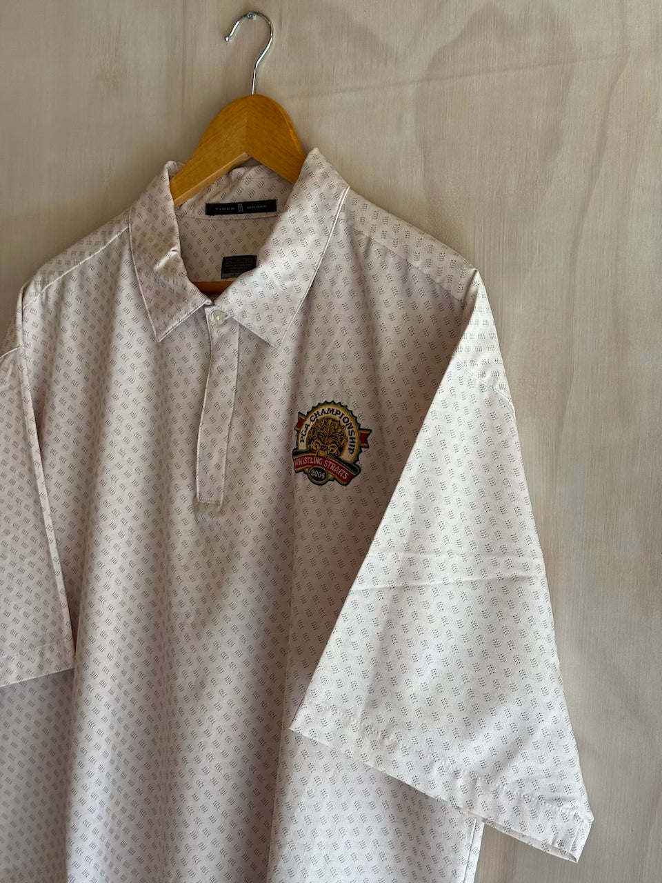 2004 Whistling Straits PGA Championship Tiger Woods Nike Golf Polo (XL)