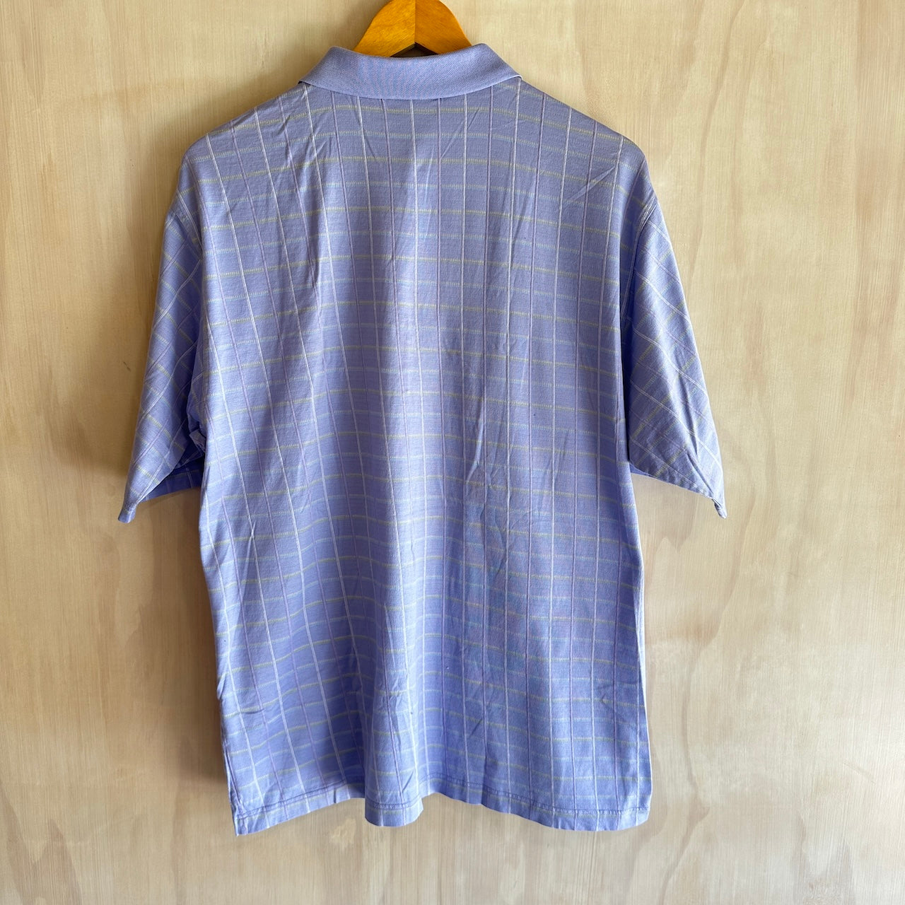 Vintage Plaid Masters Golf Polo (L)