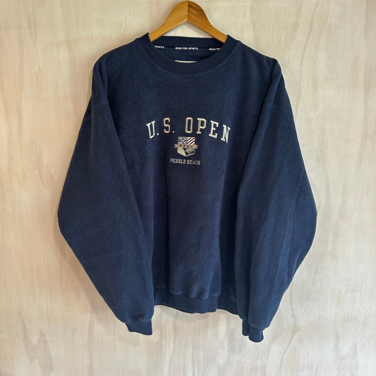 2000 U.S. Open pebble Beach Fleece Crewneck Jumper (L)