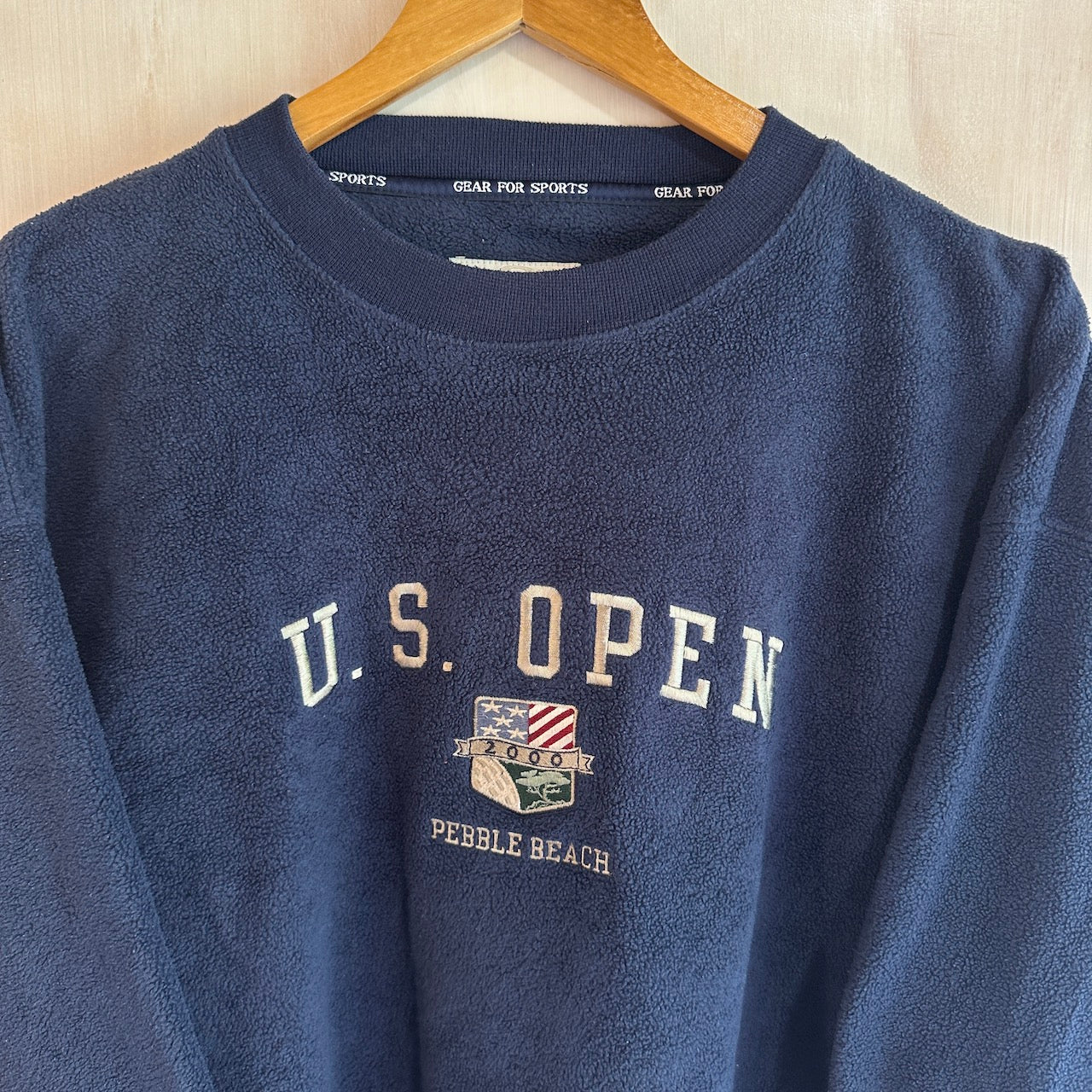 2000 U.S. Open pebble Beach Fleece Crewneck Jumper (L)