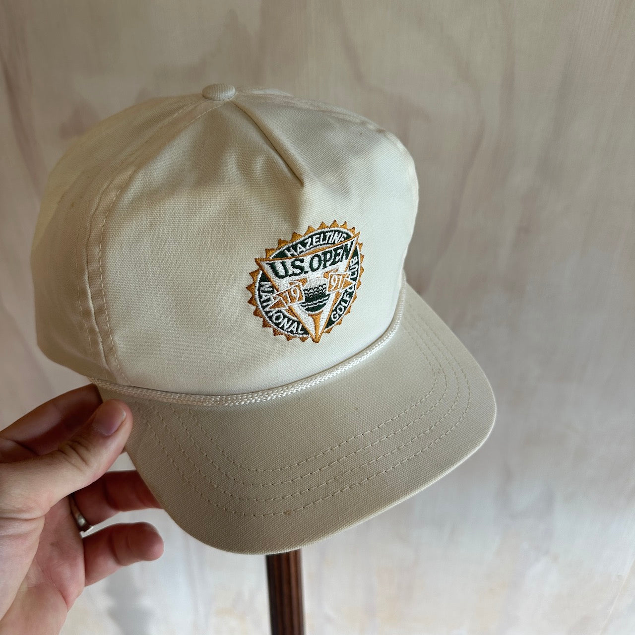 1991 U.S. Open Hazeltine Rope hat Leather Strap