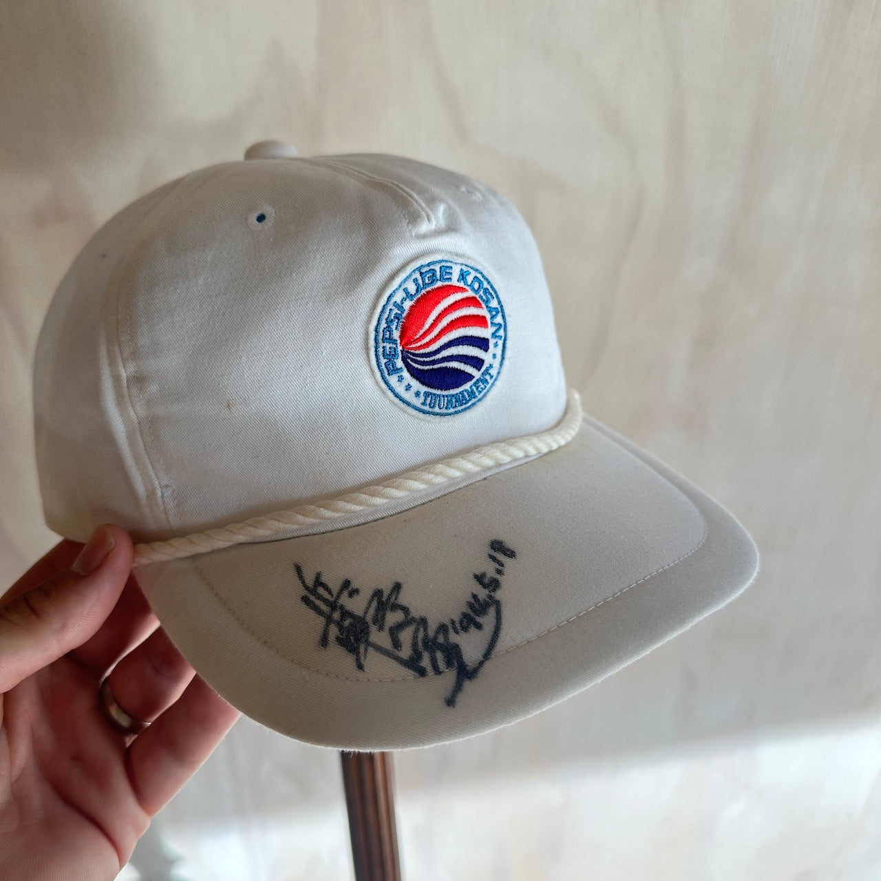 Vintage pepsi Golf Tournament Hat by Wilson golf