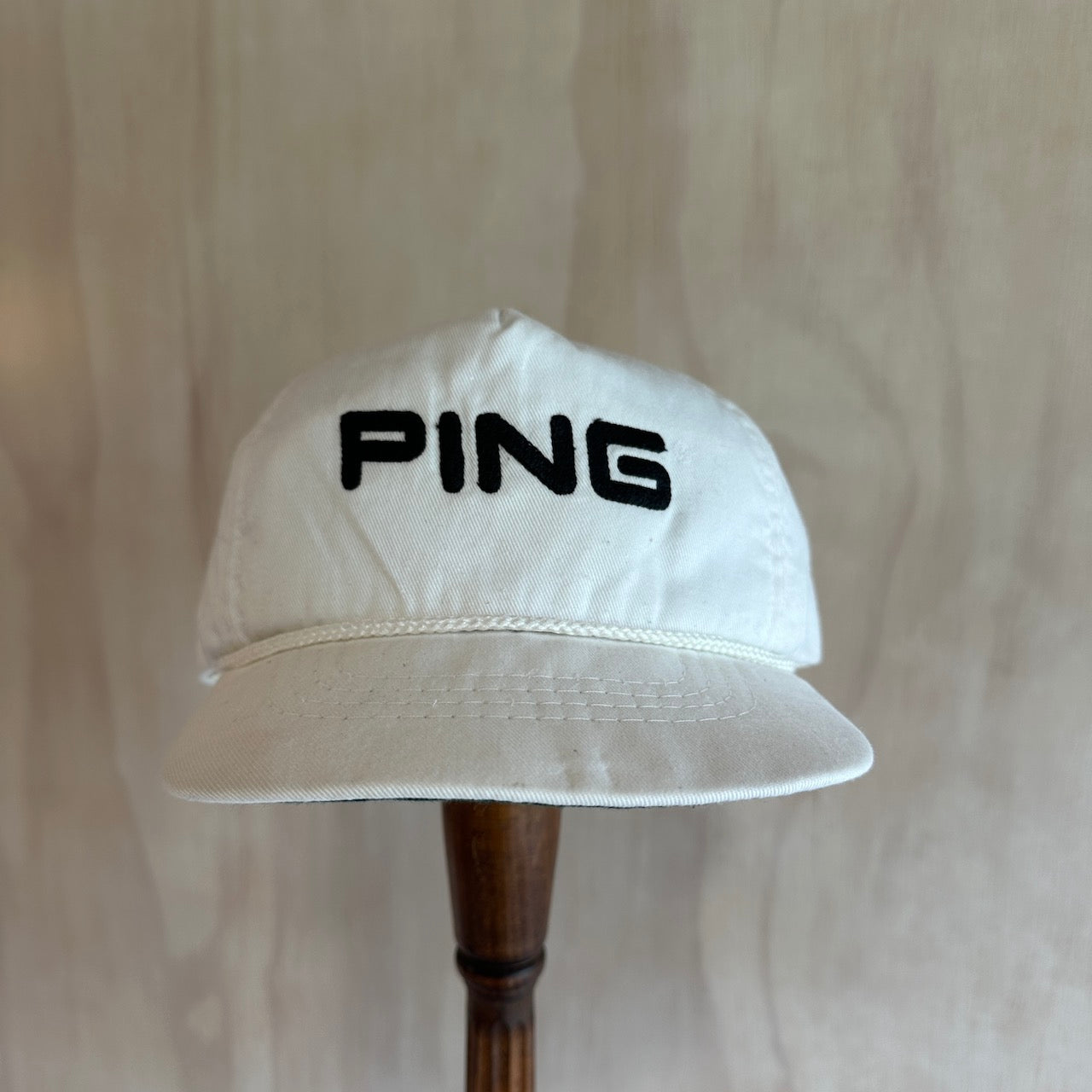 Vintage PING Golf Rope Hat