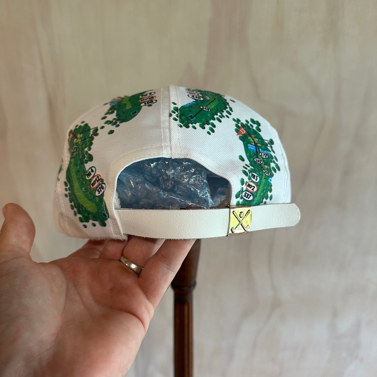 Vintage Southern Hills 76th PGA Championship Course Map Leather Strap Hat