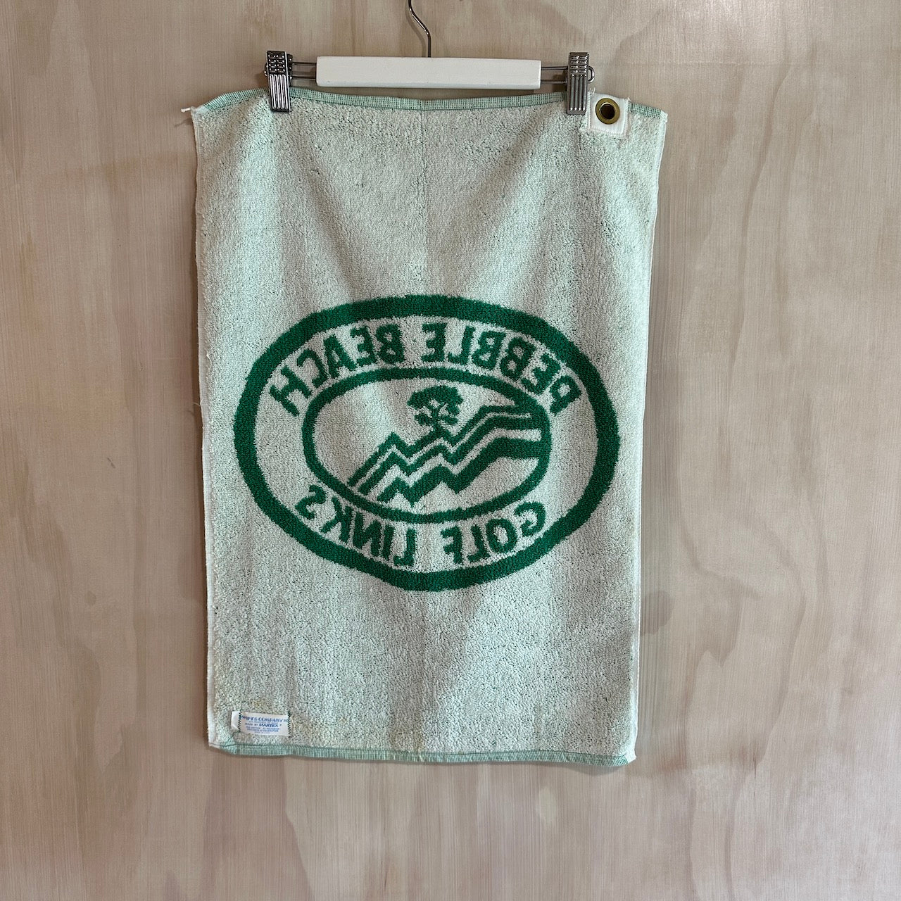 Vintage Pebble Beach Golf Towel