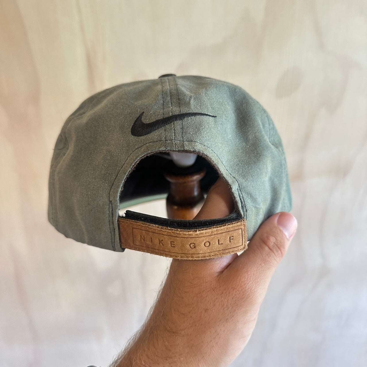 Vintage Nike Golf Hat with Suede Brim