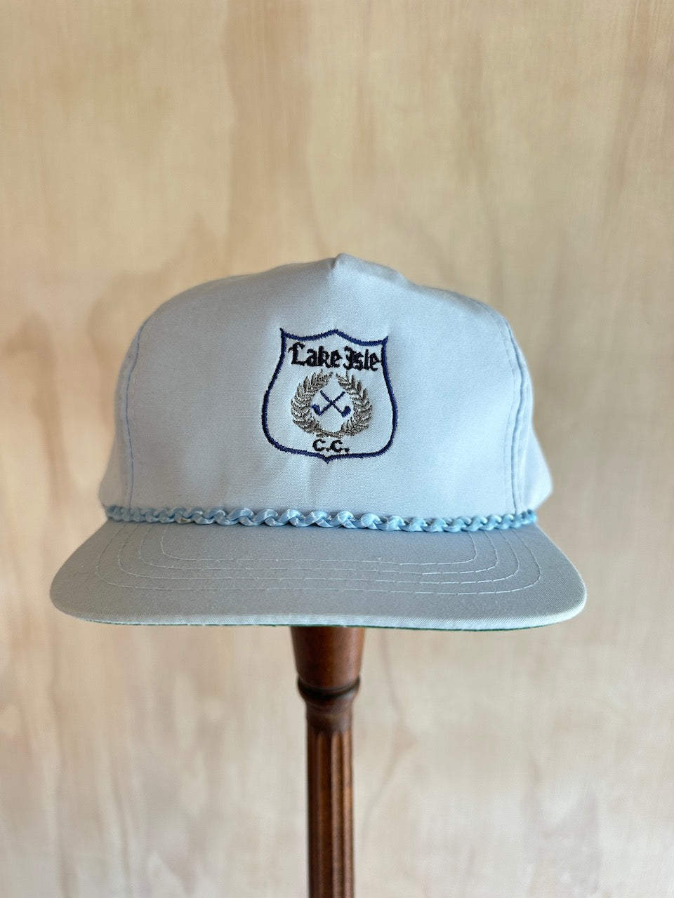 Vintage Lake Isle Snapback Rope Hat by TownTalk