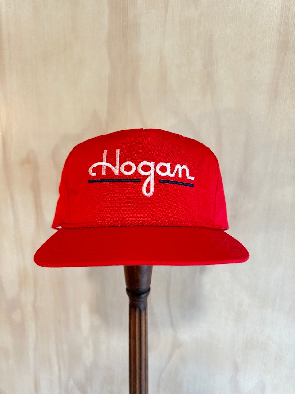 Vintage Hogan Leather Strap Rope Hat by Texace