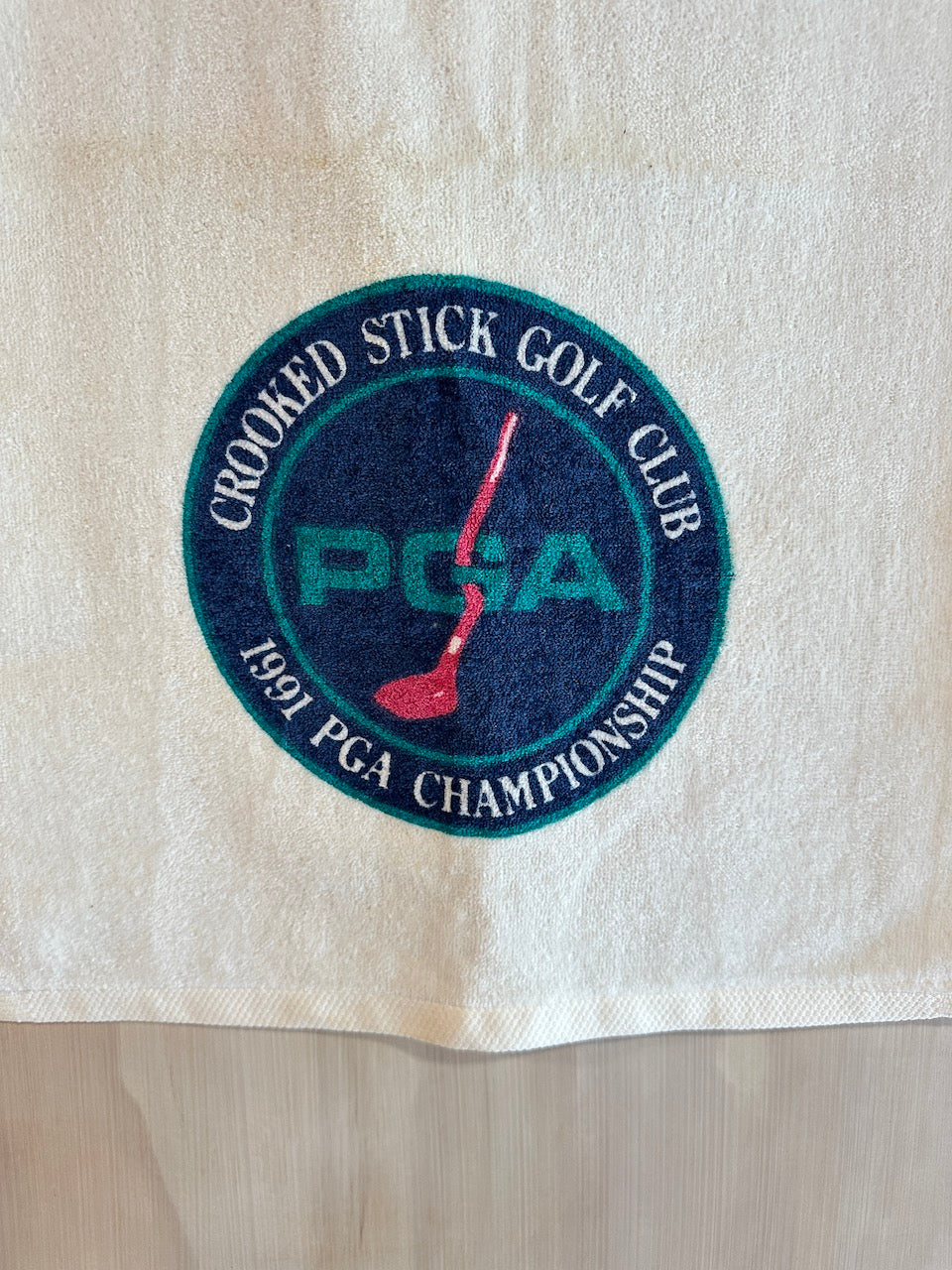 1991 Crooked Stick PGA Championship Golf Towel (John Daly Win)