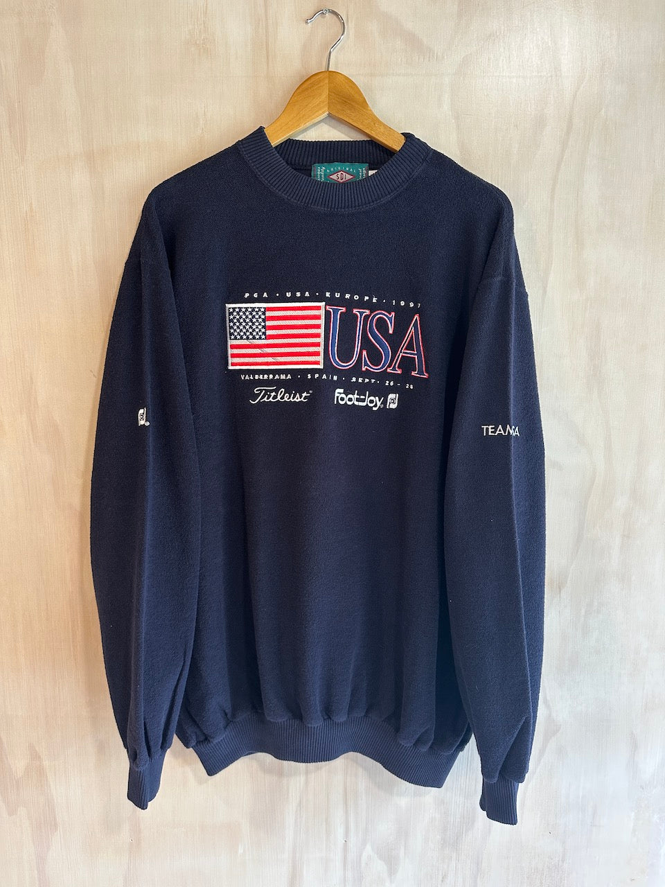 1997 Valderrama Team USA Ryder Cup Titleist * FJ Golf Jumper (NWT)