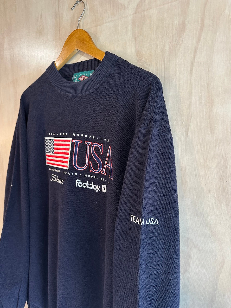 1997 Valderrama Team USA Ryder Cup Titleist * FJ Golf Jumper (NWT)