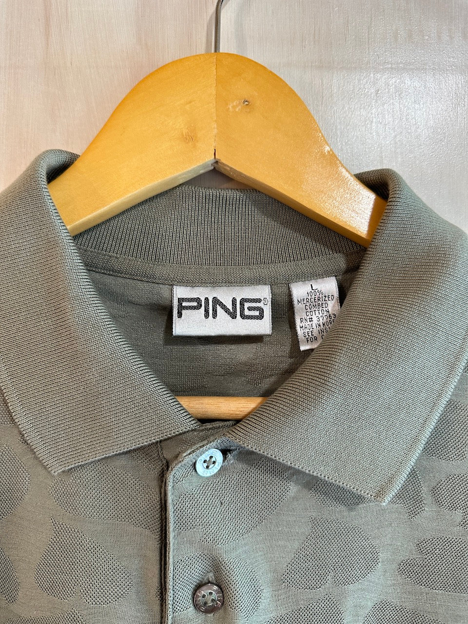 Camo PING Golf Polo (L)