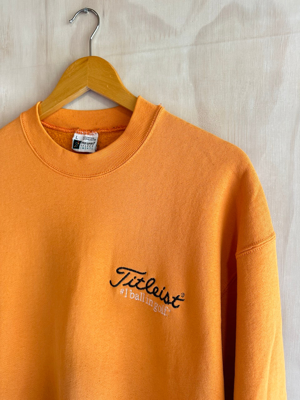 Vintage Titleist #1 Ball in Golf Crewneck (L)