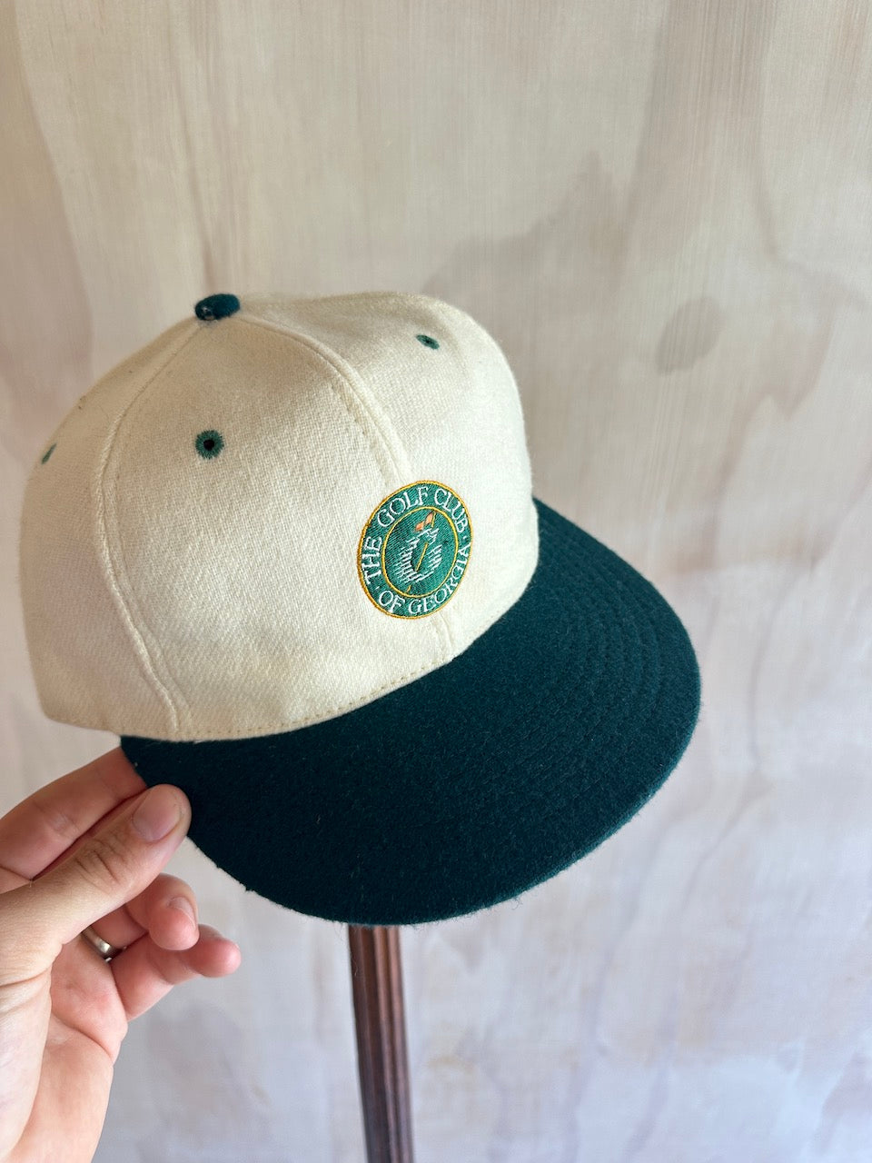 The Golf Club Of Georgia Wide Brim Leather Strap By Texace Hat