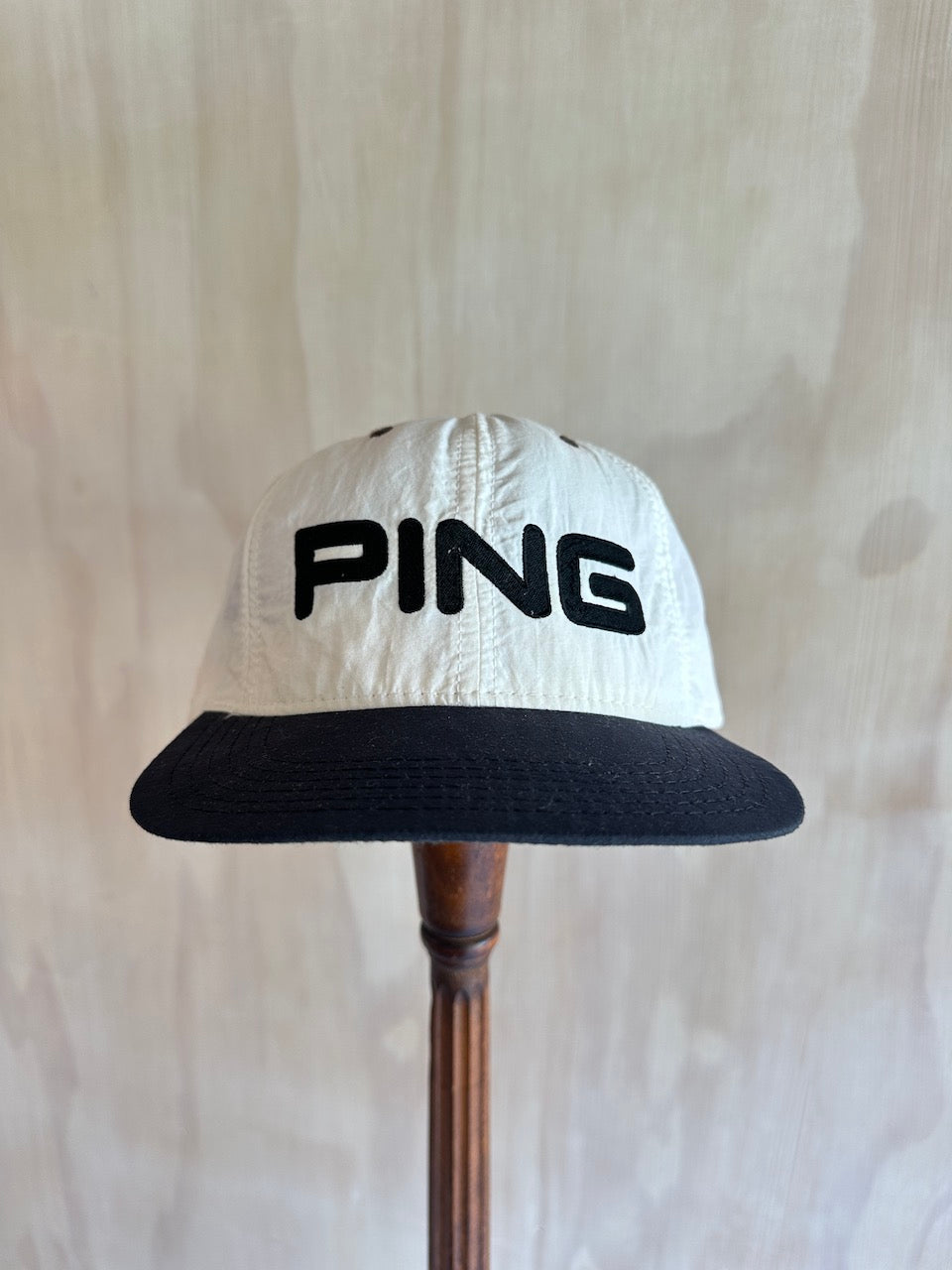 Vintage PING by Karsten Leather Strap Hat