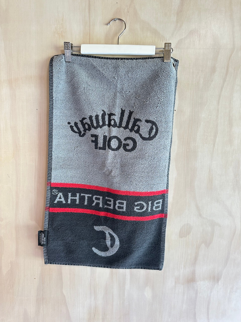 Vintage Callaway Big Berta Golf Towel