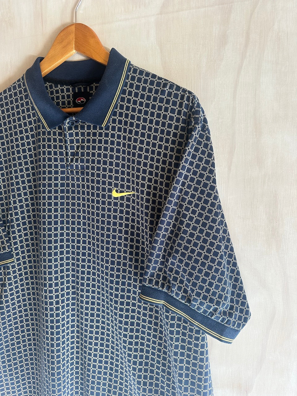 Vintage Tiger Woods nike Geometric Golf Polo (L)