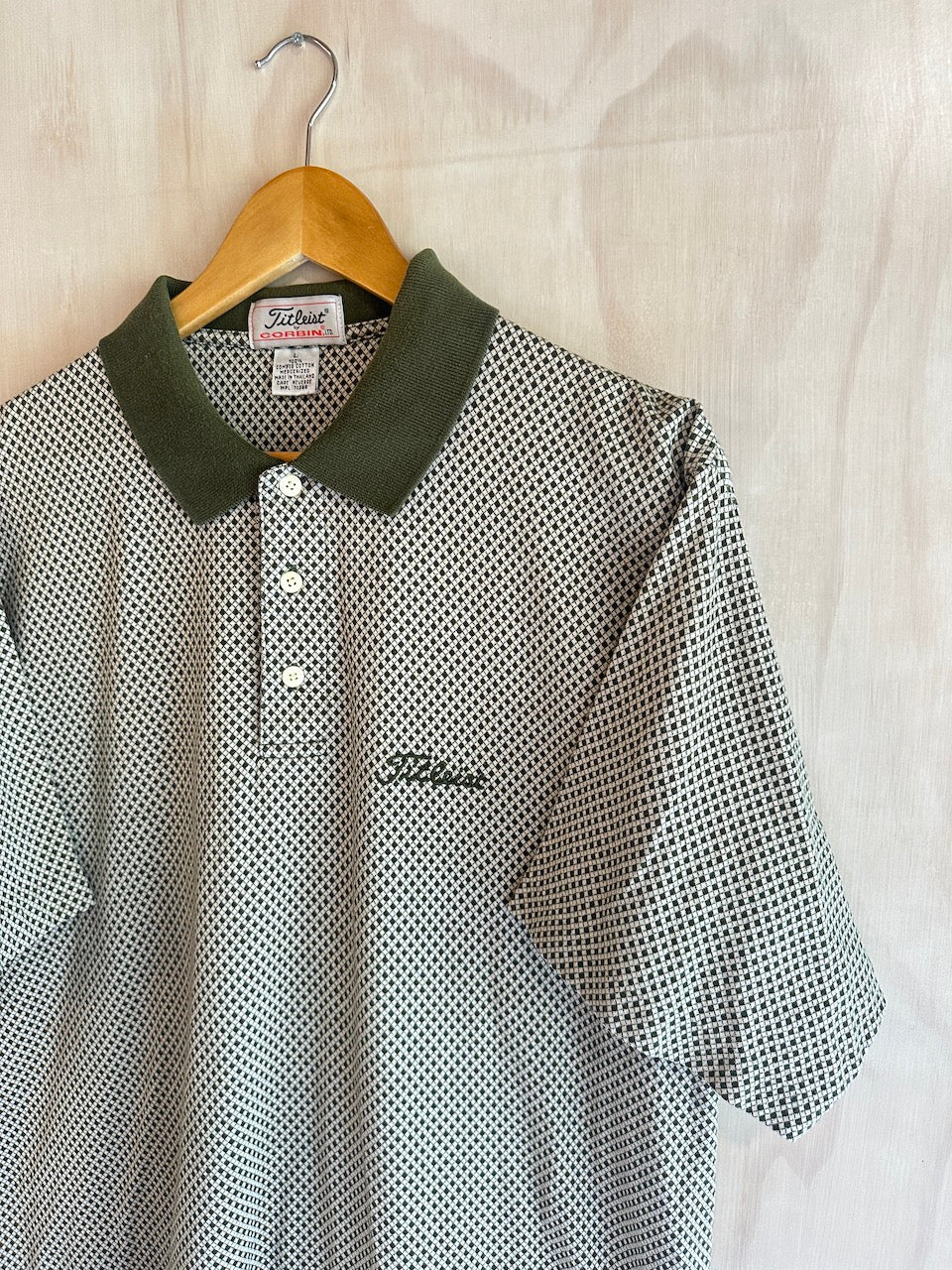 Vintage Titleist Geometric Golf Polo (Short L)