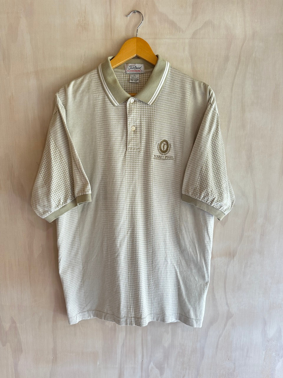 Vintage Titleist Geometric Torrey Pines Golf Polo (L)