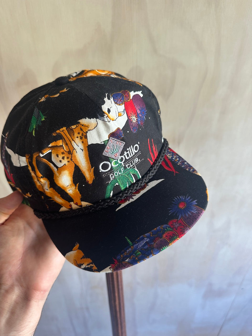 Vintage Ocotillo Golf Club Abstract Hat by Imperial