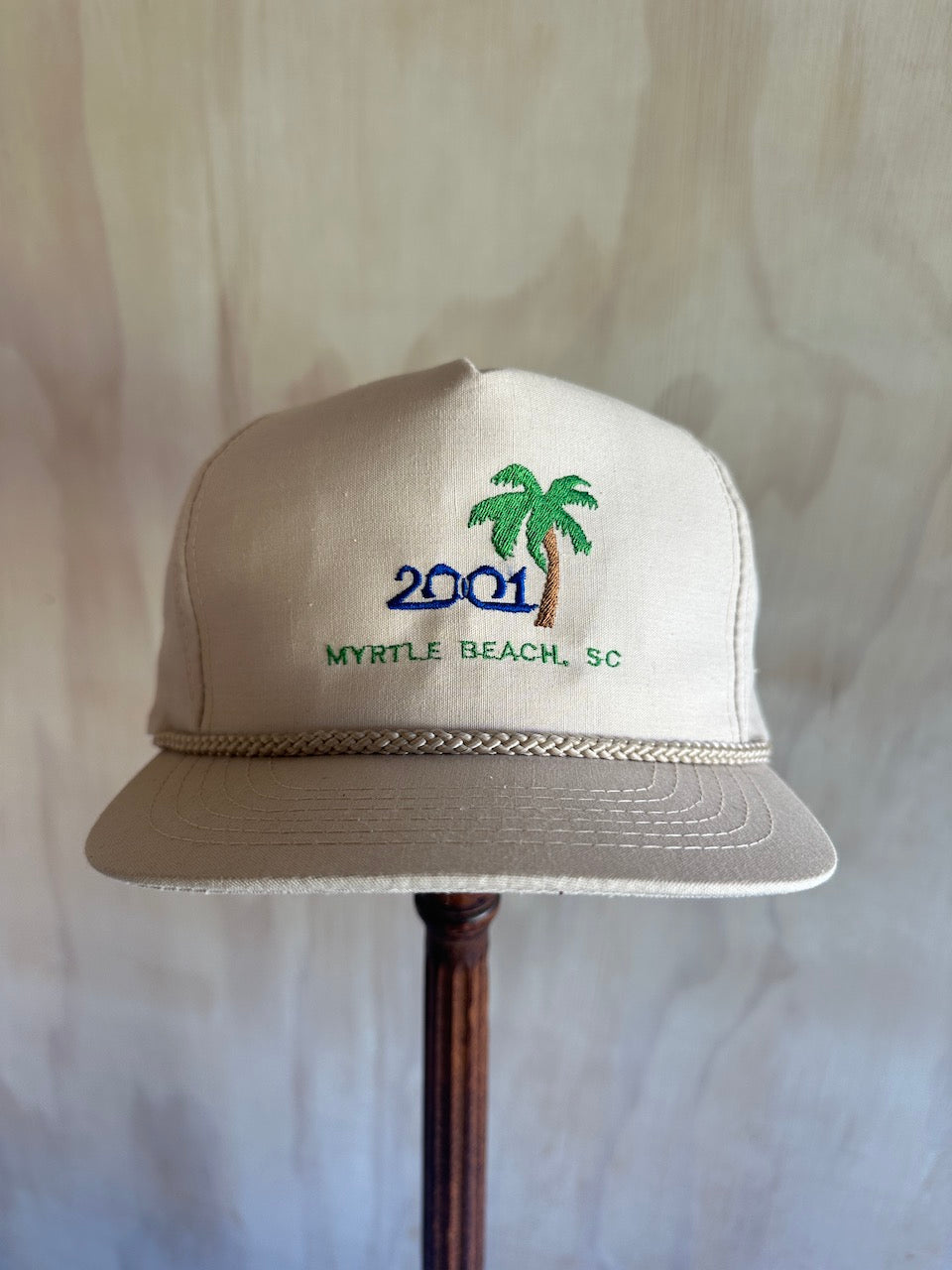 2001 Myrtle Beach Rope Golf Hat Snapback