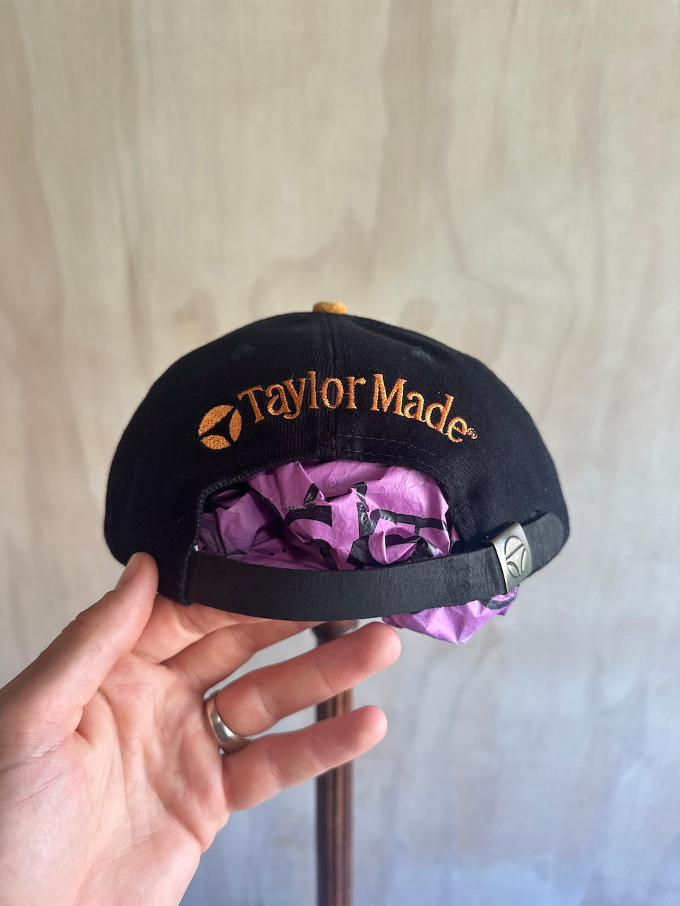 Vintage Taylormade Ti-Bubble 2 Suede 2-Tone Hat (NWOT)