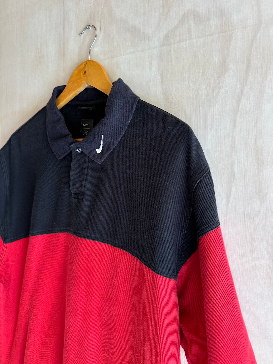 Vintage Tiger Woods Collar Swoosh Nike Golf Polo (L)