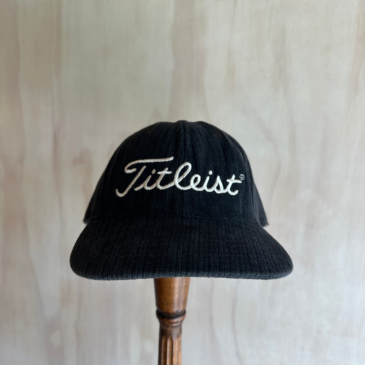 Titleist Scotty Cameron Vintage Cord Hat with Leather Strap