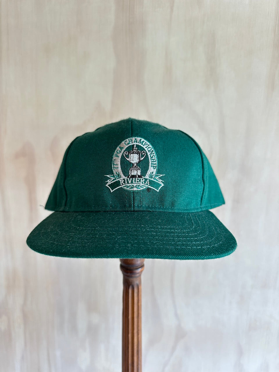 1995 PGA Championship Riviera Leather Strap Hat by LA Mode