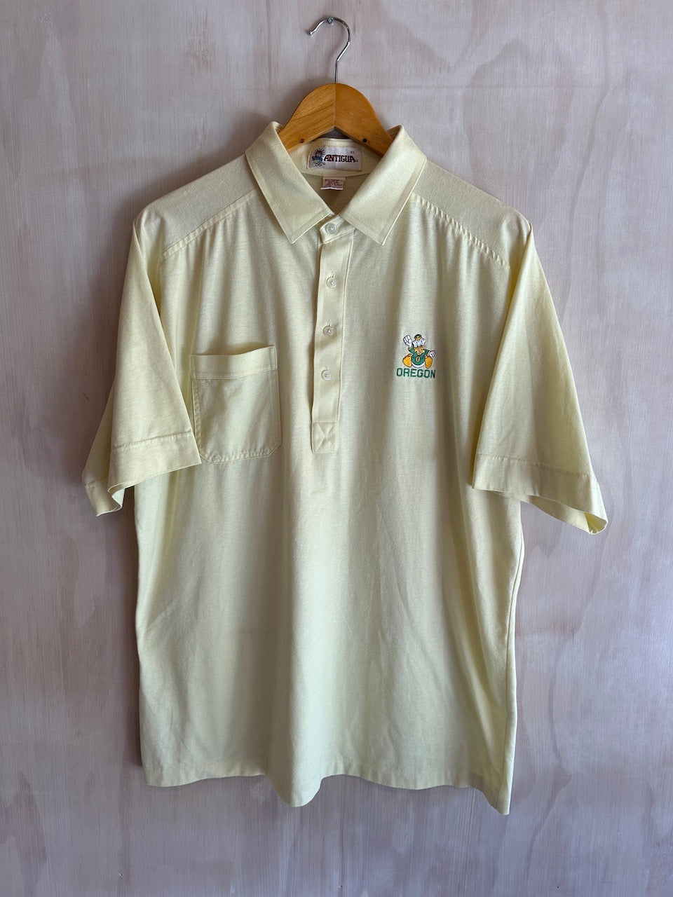 Vintage Antigua Oregon Ducks Golf Polo (XL)