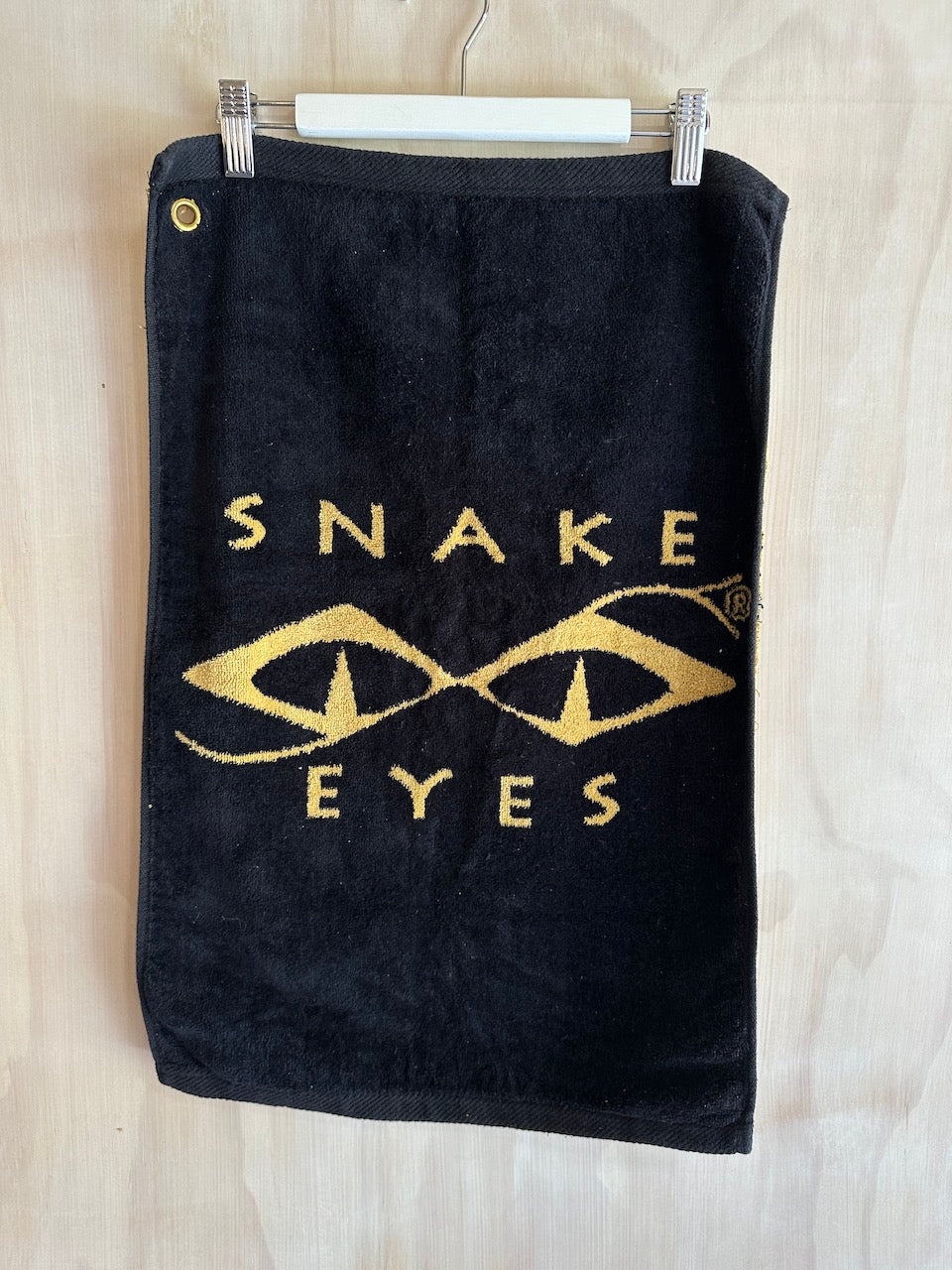 Vintage Snake Eyes Golf Towel