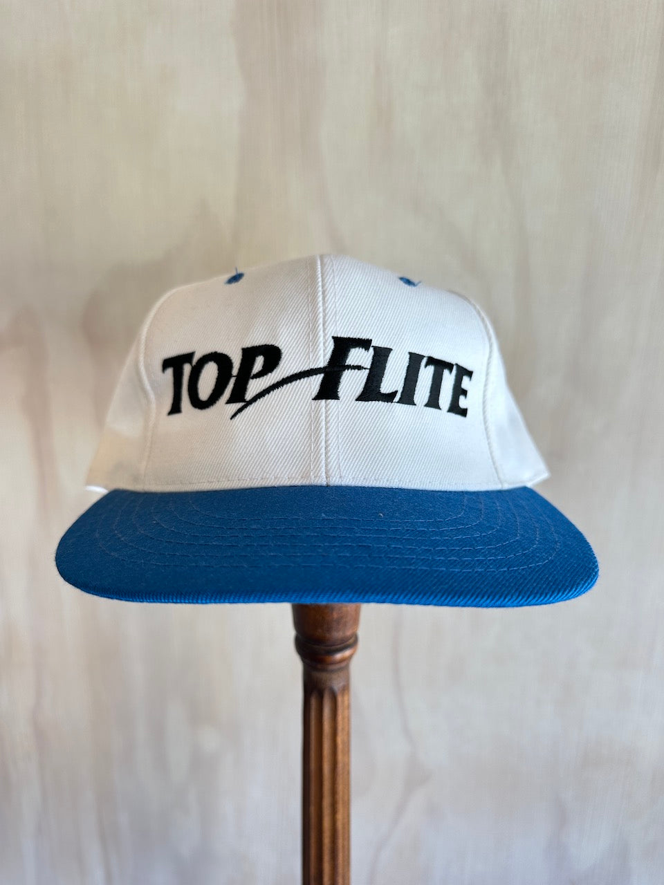 Vintage Top-Flite Magna Wide Brim 2-Tone Hat