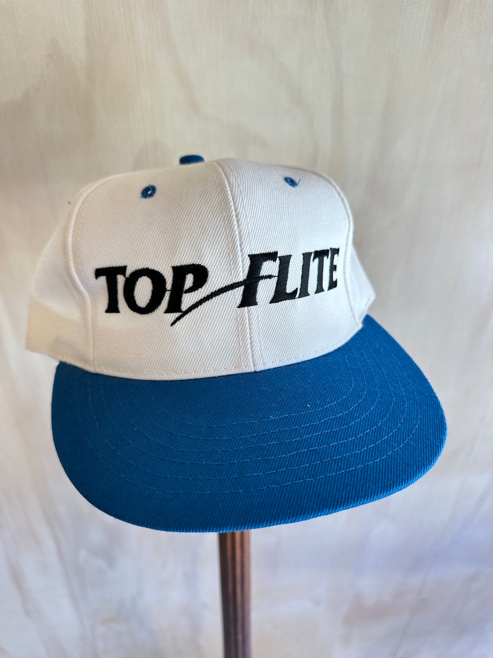 Vintage Top-Flite Magna Wide Brim 2-Tone Hat