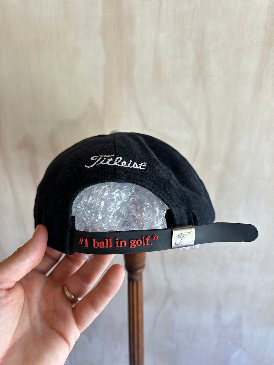 Vintage Titleist 2-Tone #1 Ball In Golf Hat