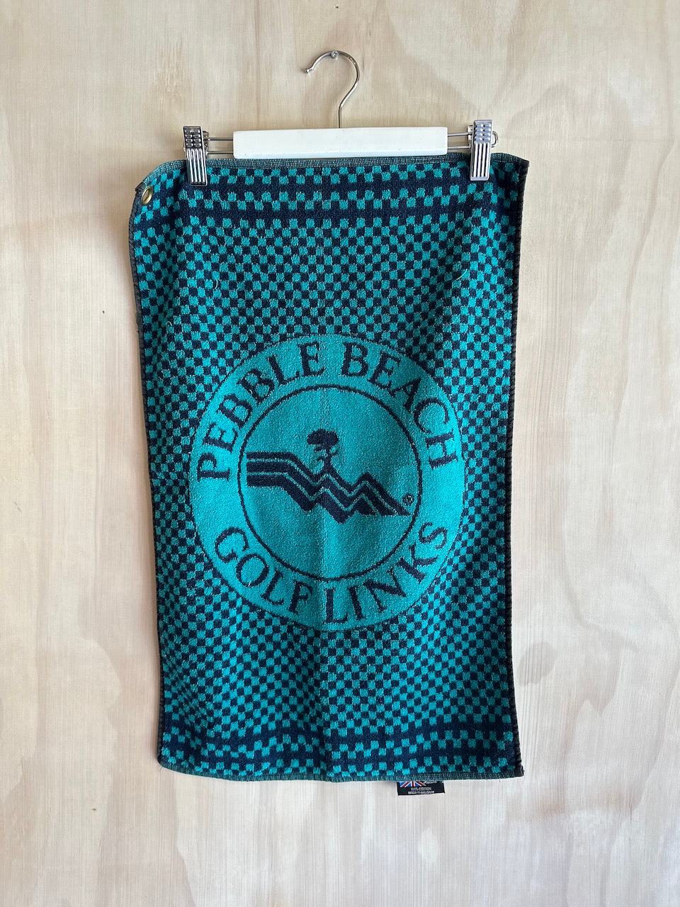 Vintage Pebble Beach Links Golf Towel