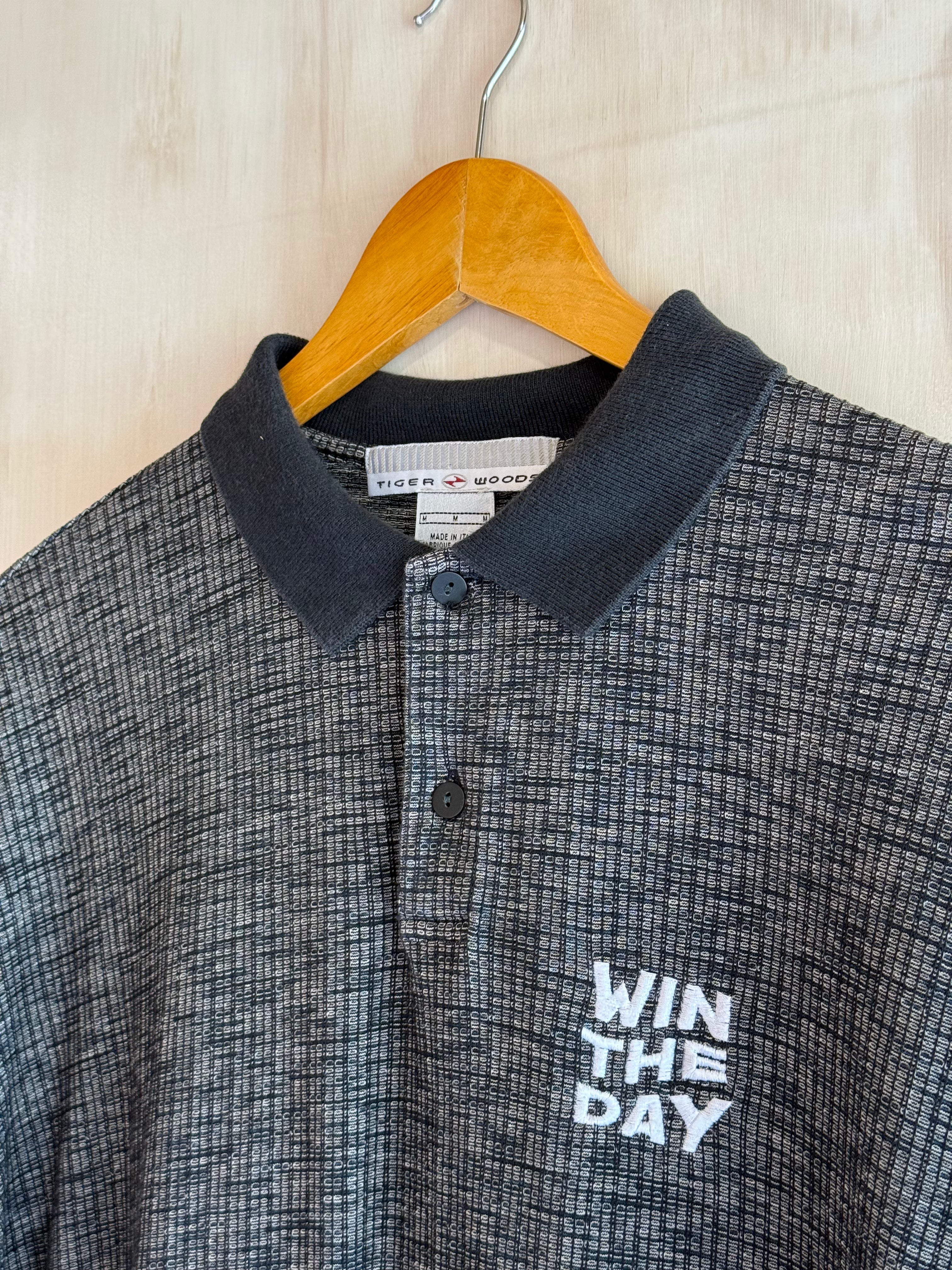 Win The Day embroidered Vintage Nike Polo (M)