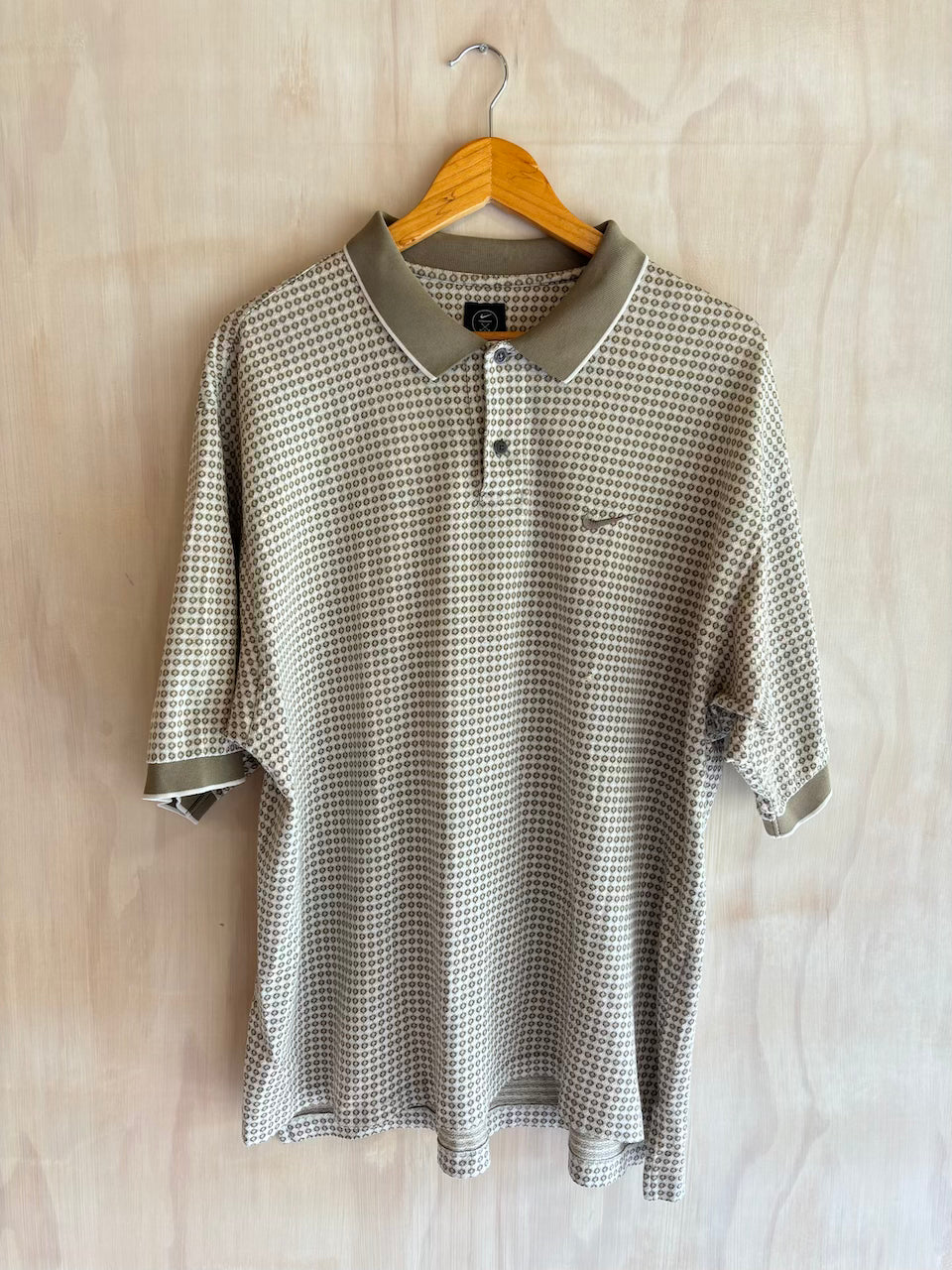 Vintage Geometric Nike Golf Polo (XL)