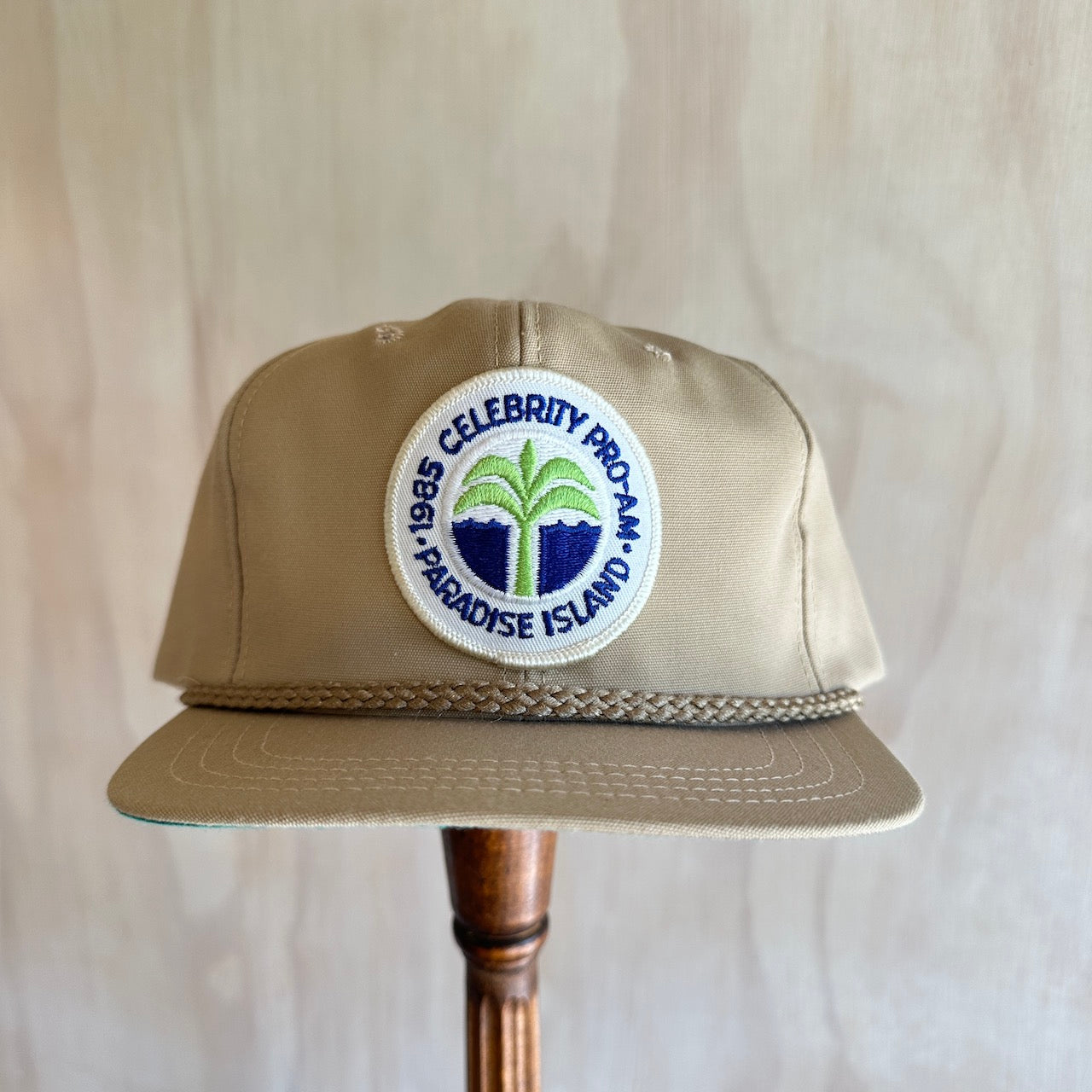 1985 Celebrity Pro-Am Paradise Island Rope Hat by TownTalk