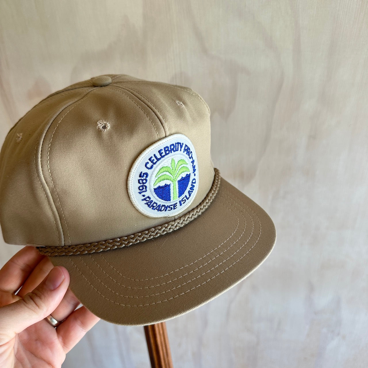 1985 Celebrity Pro-Am Paradise Island Rope Hat by TownTalk