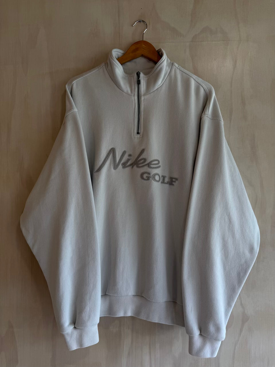 Vintage Nike Golf 1/4 Zip Jumper (XL)