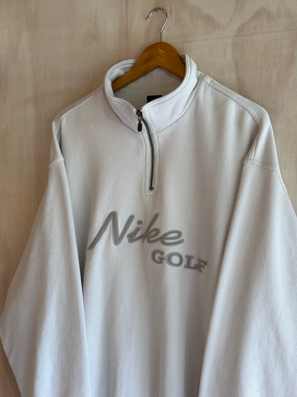 Vintage Nike Golf 1/4 Zip Jumper (XL)